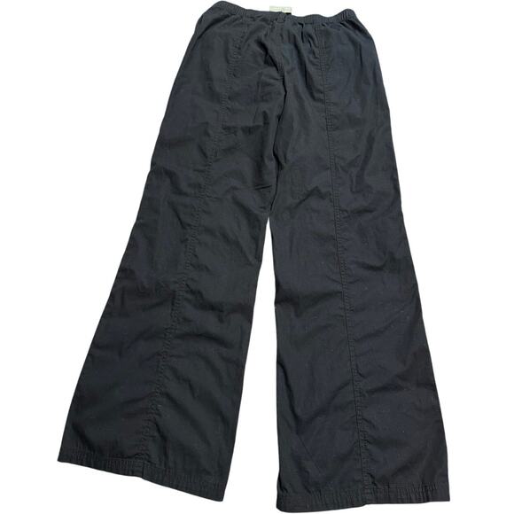 NWT Divided H&M Cargo Pants Casual Wide Leg Women's Size 6 Cotton Black - Picture 7 of 9